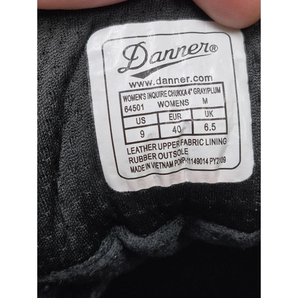 Danner women inquire